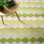 Safety Net Green Handwoven Wool Rug-68047513