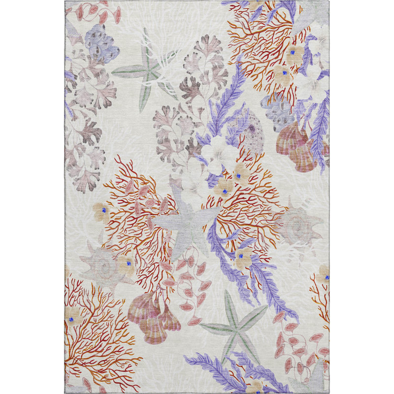 Tapis Cerrito AMF180 lavable à la machine de qualité supérieure, Rectangle 2 pi 6 po x 3 pi 10 po