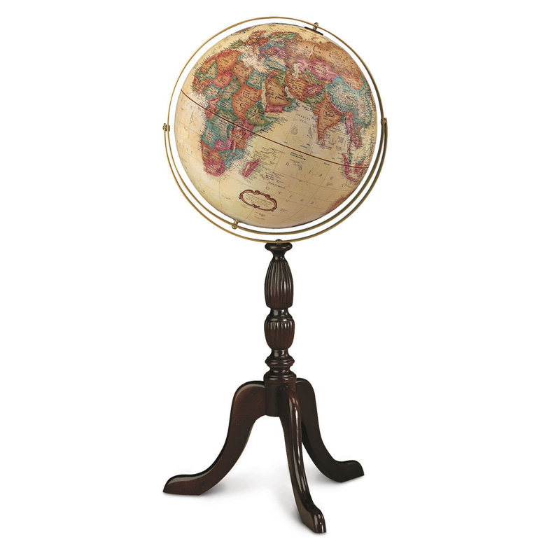 Cardboard Floor Globe