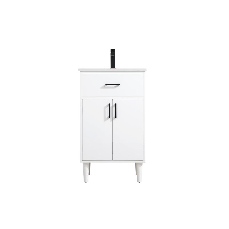 Chandler 20 inch Single Bathroom Vanity, White