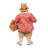 Kurt Adler Fabriche Palm Beach Santa Standing Christmas Figurine, 10.5in