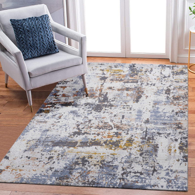 Collection  Abstract Doormat Rug, Rectangle 6'7" x 7'9"