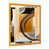 Impression dorée sur toile encadrée