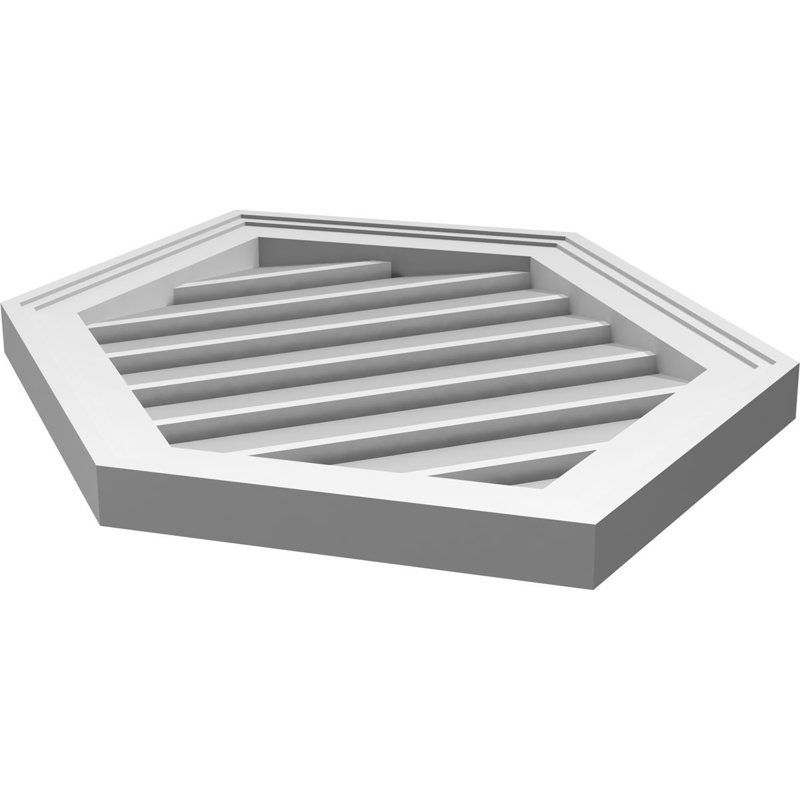 Pente verticale verticale en uréthane 9 pi, H 26 po x l 18 po x P 1,5 po