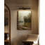 Gemma 21-in Vintage Brass and Burgundy Dimmable LED Wall/Picture Light-745063339