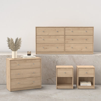 4-Piece Bedroom Set, Jackson Hickory