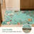 2'X6' Washable Vintage Floral Indoor Runner Rug Non-Slip Green-122612584-118318840