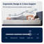 Melissa 24cm Memory Foam Pocket Sprung Mattress-1284115579