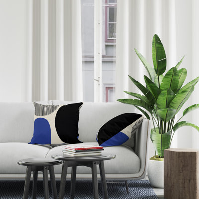 Jeté carré / extérieur en polyester Chamu