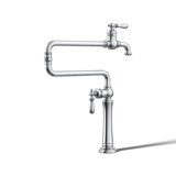 Artifacts® Single-Hole Deck-Mount Pot Filler with Extended Spout