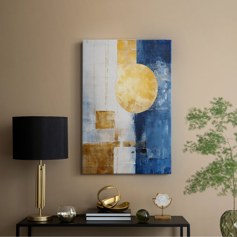 ABSTRACT Series DXXIII  -Premium Gallery Wrapped Canvas -Ready to Hang, 60" H x 40" W