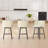 Modern Upholstered Swivel Counter Stool-417195580