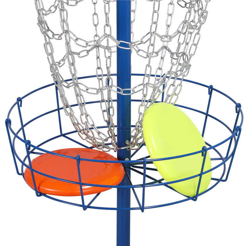  Panier de pratique pour le Disc Golf, Bleu, H 53 po x l 25,2 po x P 25,2 po