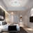 LED Flush Mount Ceiling Light fixtures Modern Crystal Ceiling Light Dimmable Kitchen Light Fixtures