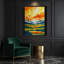 «Watercolor Landscape» 27, art mural sur toile brune-435326606