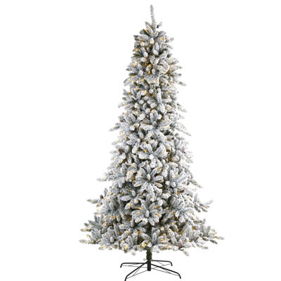 Lighted Artificial Fir Christmas Tree