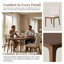 Ensemble de table de salle à manger 5 pièces Mid-Century Modern