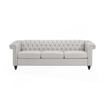 Marcel Rolled Arm Chesterfield Sofa
