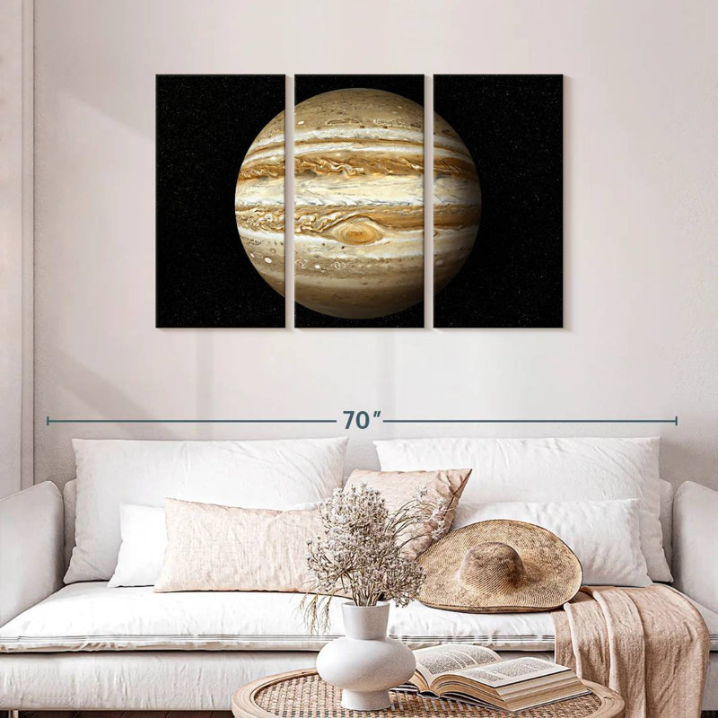 Oberle Jupiter Planet, 28" H x 45" W