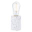 Pagar Modern Mosaic Concrete Table Lamp for Vintage Industrial Style Light Bulbs