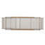 Chaise Garden Delightful - structure en aluminium, filet respirant, ergonomique, rouille