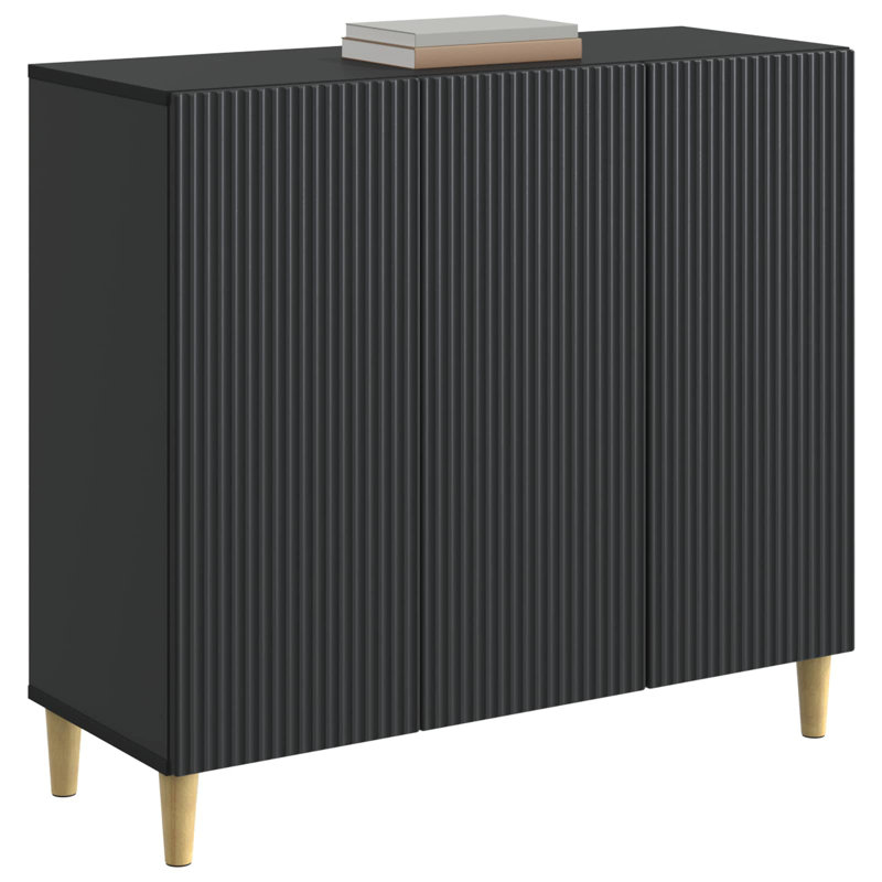 89cm Sideboard, Black