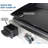 Flame King Portable Propane Cast Iron Grill Griddle Tabletop with Regulator for RV Pullout Kitchen