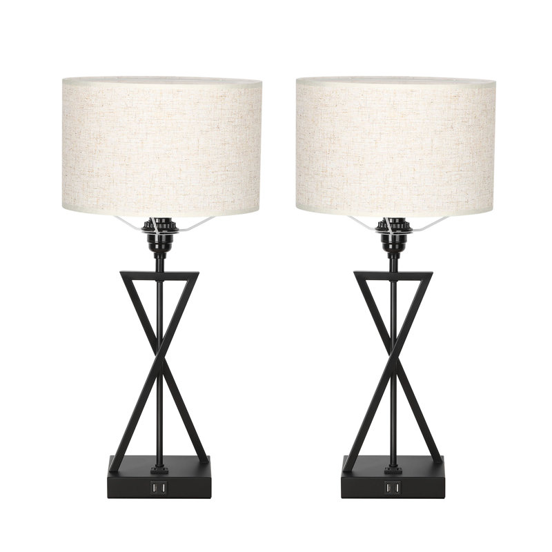 Metal USB Table Lamp