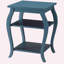 Table de bout carrée avec 2 tablettes-892059897