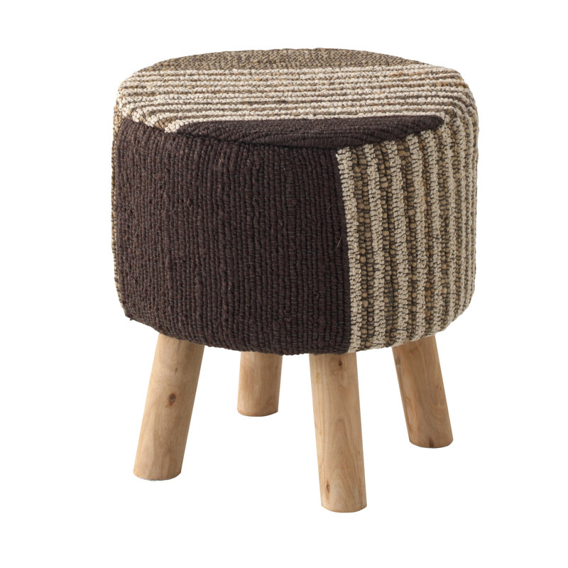 Solid Wood Accent Stool