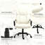 Fauteuil de direction confortable en tissu avec accoudoirs rembourrés, conception ergonomique et roues pivotantes pour le bureau-1724196957