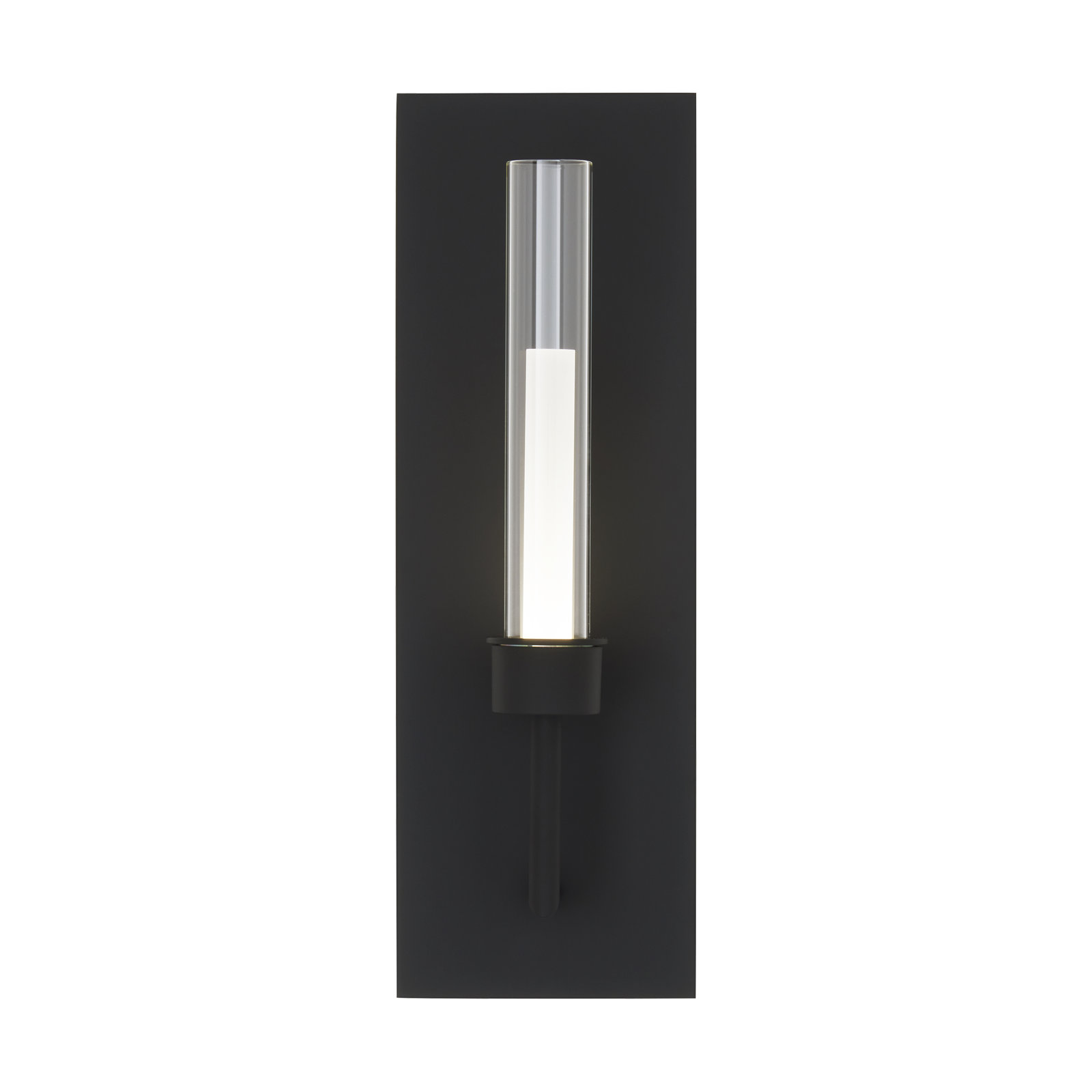Linger Single Light Armed Sconce, Black