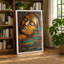 Gilded Buddha Contemplation Japandi 1 Piece Wrapped Canvas Wall Art-136741483-136741481
