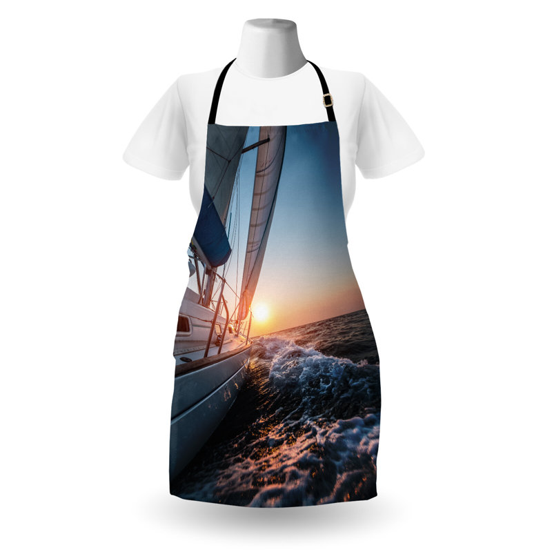 No Pattern Bib Apron