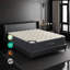 Matelas hybride double face haut de gamme 12/14 po, sensation réversible moyenne / ferme, mousse viscoélastique rafraîchissante avec housse antistatique en cachemire, certifié CertiPUR-US, SGS Fire et Oeko-TEX-706268967-706268978