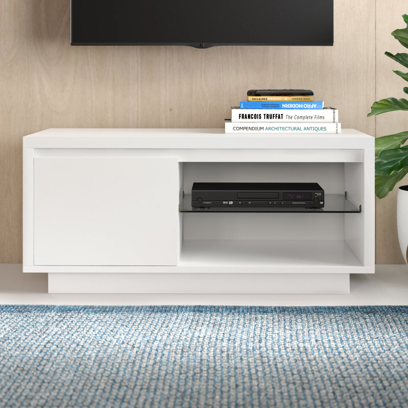 Hollimon Unfinished TV Stand for TVs up to 43", White