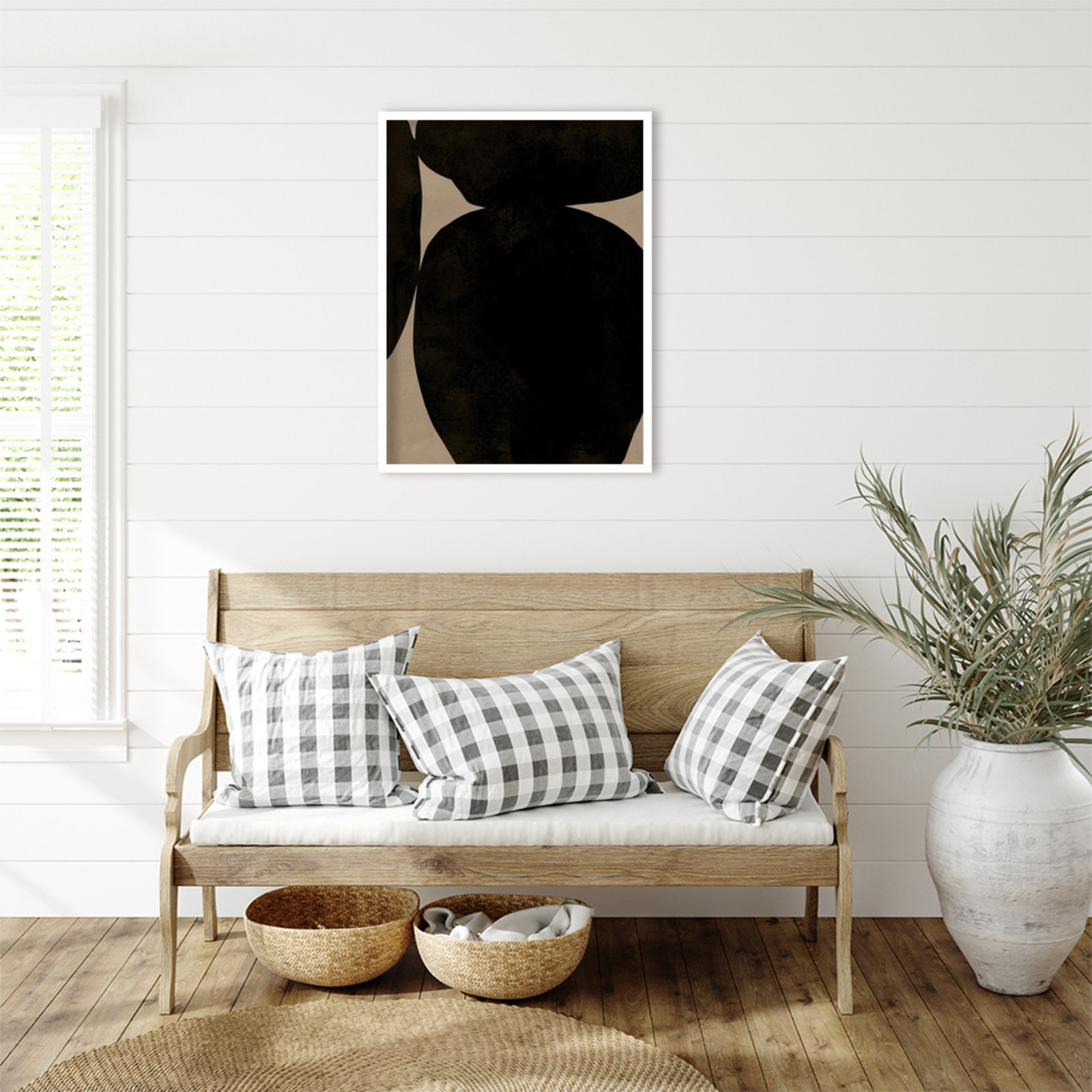 Heirloom Orbs II by Jacob Green, 33" H x 25" W x 1" D, White