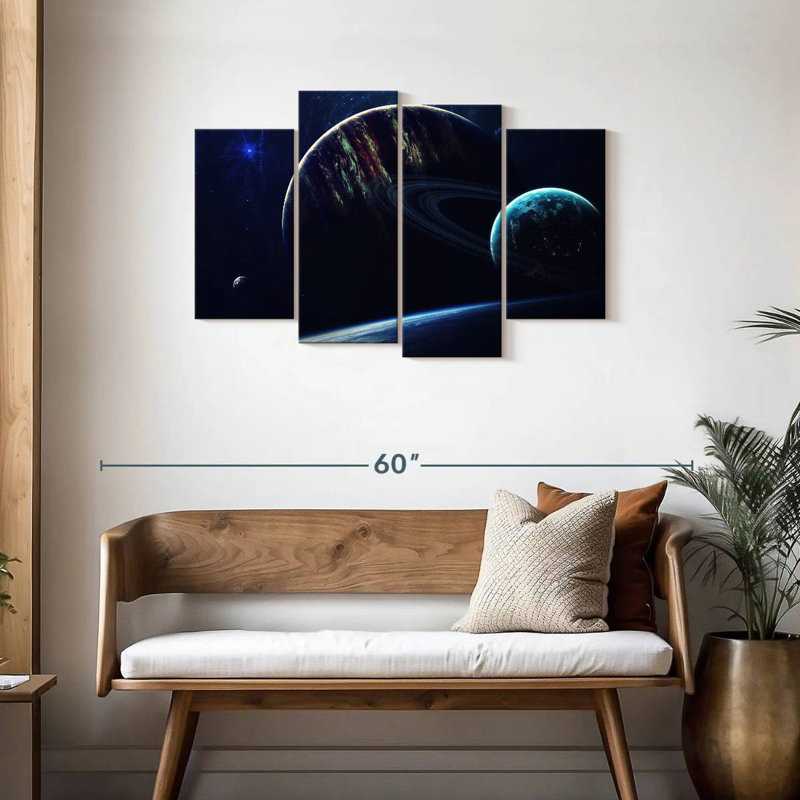 Oberle galaxie de l'espace lointain, H 27 po x l 43 po