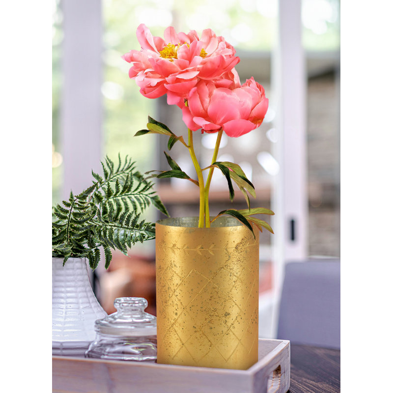 Vase de table en verre au mercure Friedhelm