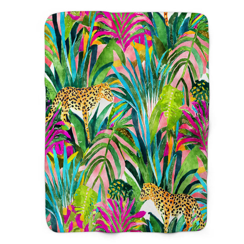 Jungle Claws - 1 Piece Blanket, Queen