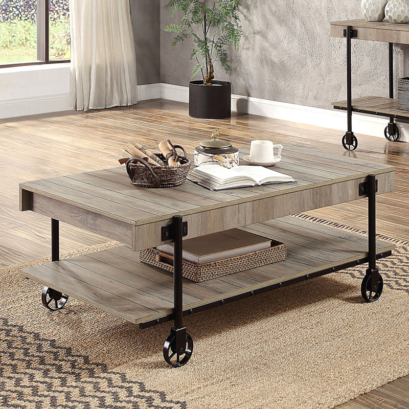Table basse style industriel 1pc