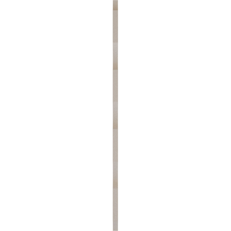 Ensemble de panneau mural décoratif à lattes réglables en PVC Pomeroy, H 47 po x l 3,87 po x P 1 po