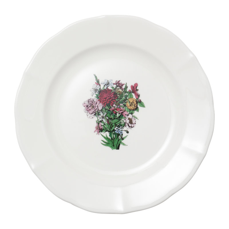 Assiette 8 po Thibaud Herem Objet (bouquet)
