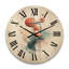 Margaid Solid Wood Wall Clock-1278259407