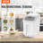 VEVOR Rectangle PP Food Storage Container with Lid