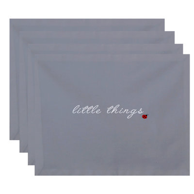 Aljay Polyester Abstract Rectangle Placemat
