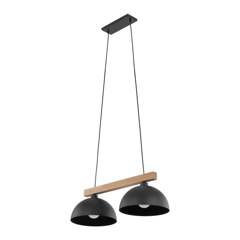 Luminaire suspendu scandinave noir OSLO 2, 2, Noir