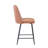 Ebrar Upholstered Counter Stool with Iron Frame-1653980529