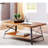 Aulene Coffee Table, Coffee Table With 1 Tier Shelf, Modern Coffee Table