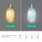 Anamta 1 - Light Single Teardrop Pendant